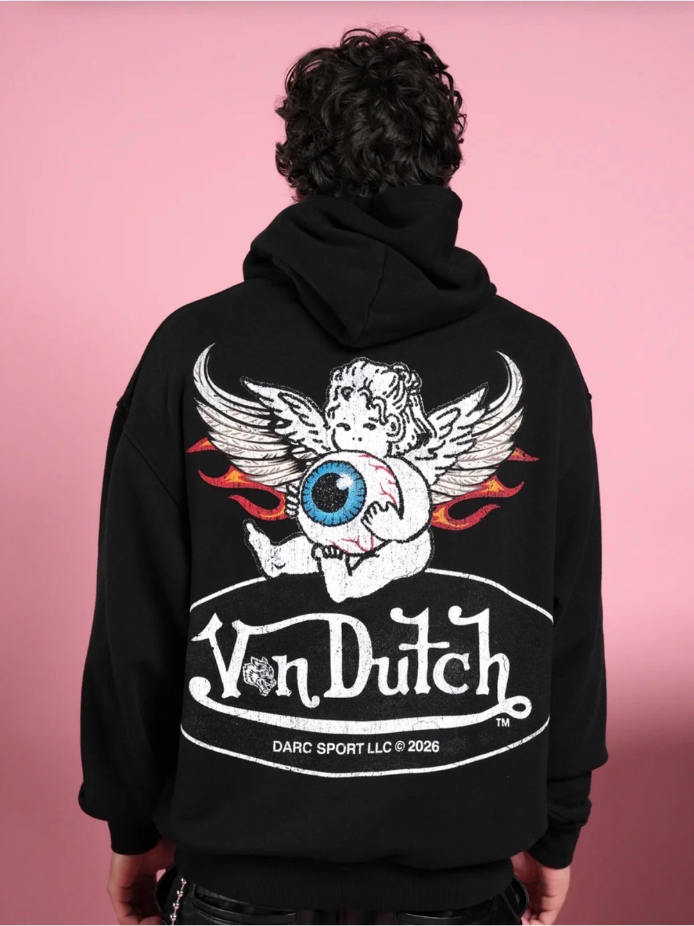 Von Dutch & Darc Sport von wild unisex Pierce hoodie Regular , faded color